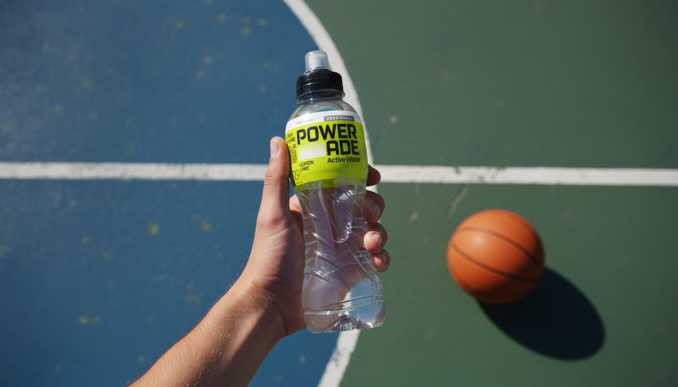 Powerade nach Nano Banana Bearbeitung