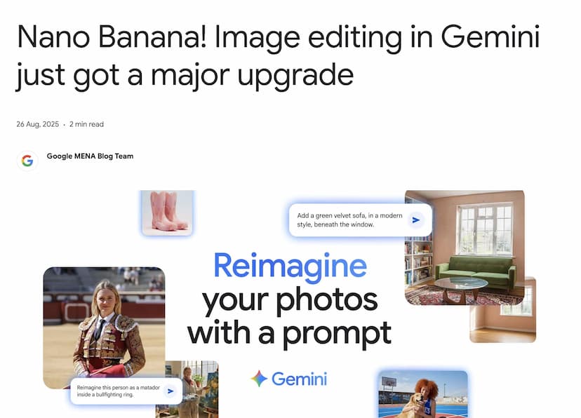 Google Nano Banana Image Editing